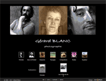Tablet Screenshot of gerardblanc-photographe.com